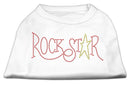 Pet Dog & Cat Shirt Rhinestone, "RockStar"