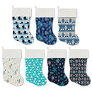 Christmas Velvet Stocking, "Winter Wonderland Group" **Choose from 7 different patterns!**