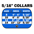 Dog, Puppy & Pet Collar, "#10 Crystal Velvet"