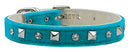 Dog, Puppy and Pet Collar, "Velvet Crystal & Pyramid"