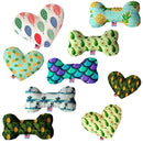 Pet & Dog Plush Heart or Bone Toy, "Summertime Fun Group"