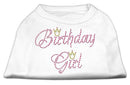 Pet Dog & Cat Shirt Rhinestone, "Birthday Girl"