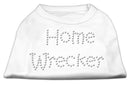 Pet Dog & Cat Shirt Rhinestone, "Home Wrecker"