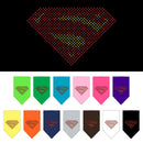 Pet and Dog Bandana Rhinestone, "Super"