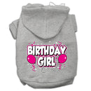 Pet, Dog & Cat Hoodie Screen Printed, "Birthday Girl"