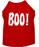 Halloween Pet Dog & Cat Shirt Screen Printed, "Boo!"