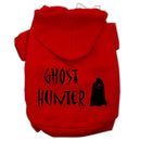 Halloween Pet, Dog & Cat Hoodie Screen Printed, "Ghost Hunter"