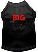 Pet Dog & Cat Shirt Screen Printed, "Big Brother"