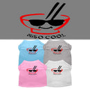Pet Dog & Cat Shirt Screen Printed, "Miso Cool"