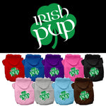 Pet Dog & Cat Hoodie Screen Printed, "Irish Pup"