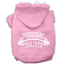 Pet, Dog & Cat Hoodie Screen Printed, "Personal Trainer"