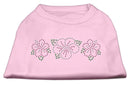 Pet Dog & Cat Shirt Rhinestone, "Tropical Flower"