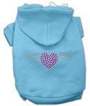 Pet, Dog & Cat Hoodie Rhinestone, "Aviator"