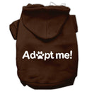 Pet, Dog & Cat Hoodie Screen Printed, "Adopt Me"