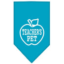 Pet and Dog Bandana Screen Printed, "Teachers Pet"
