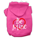 Pet Dog & Cat Hoodie Screen Printed, "Be Mine"