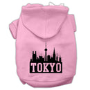 Pet Dog & Cat Hoodie Screen Printed, "Tokyo Skyline"