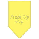 Pet and Dog Bandana Rhinestone, "Stuck Up Pup"