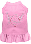 Pet Dog & Cat Dress Rhinestone, "Angel Heart"