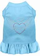 Pet Dog & Cat Dress Rhinestone, "Angel Heart"