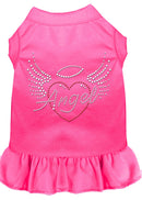 Pet Dog & Cat Dress Rhinestone, "Angel Heart"
