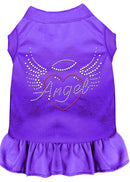 Pet Dog & Cat Dress Rhinestone, "Angel Heart"