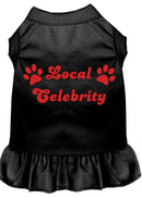 Pet Dog & Cat Dress Screen Printed, "Local Celebrity"