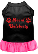 Pet Dog & Cat Dress Screen Printed, "Local Celebrity"