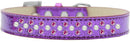 Dog, Puppy & Pet Ice Cream  Collar, "Pearl and Bright Pink Crystal Rimsets Sprinkles"