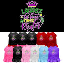 Pet Dog and Cat Dress Screen Printed, "Laissez Les Bons Temps Rouler"