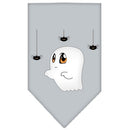 Halloween Pet and Dog Bandana Screen Printed, "Sammy the Ghost"