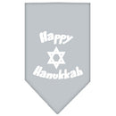 Pet and Dog Bandana Screen Printed, "Happy Hanukkah"
