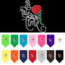 Pet and Dog Bandana Screen Printed, "Timeless Tale"