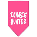 Halloween Pet and Dog Bandana Screen Printed, "Zombie Hunter"