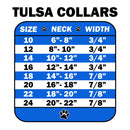 Dog, Puppy & Pet Ice Cream Collar Plain, Blank "Tulsa" (3/4" Wide)