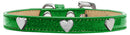 Dog, Puppy & Pet Widget Ice Cream Collar, "Silver Heart"