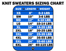 Pet Dog & Cat Knit Sweater Blank, Plain
