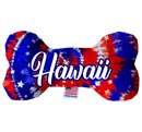 Pet & Dog Plush Bone Toys, "Hawaii State Options" (Available in different pattern options)