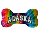 Pet & Dog Plush Bone Toys, "Alaskan Coast" (Set 1 of 2 Alaska State Toy Options, available in different pattern options!)