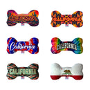 Pet & Dog Plush Bone Toys, "California Desert" (Set 3 of 3 California State Toy Options, available in different pattern options!)