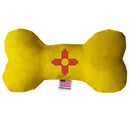 Pet & Dog Plush Bone Toys, "New Mexico Mountains" (Set 2 of 2 New Mexico State Toy Options, available in different pattern options!)