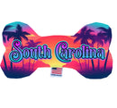 Pet & Dog Plush Bone Toys, "South Carolina State Options" (Available in different pattern options)