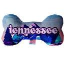 Pet & Dog Plush Bone Toys, "Tennessee State Options" (Available in different pattern options)