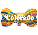 Pet & Dog Plush Bone Toys, "Colorado Mountains" (Set 1 of 2)