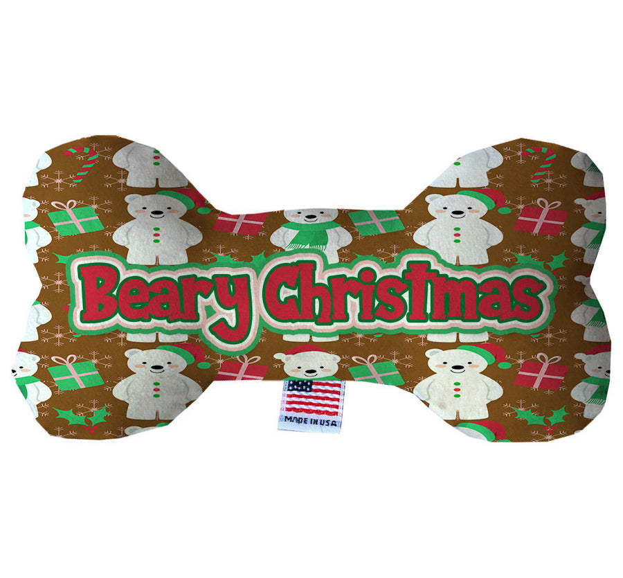 Christmas Pet & Dog Plush Bone Toy, 