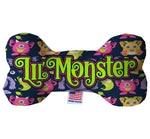 Halloween Pet & Dog Plush Bone Toy, "Lil Monster"