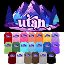 Pet Dog & Cat Screen Printed Shirt, "Utah Alpine Pawscape"