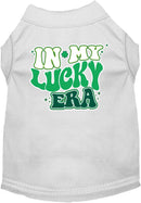 Pet Dog & Cat Screen Printed Shirt for Medium to Large Pets (Sizes 2XL-6XL), "In My Lucky Era"