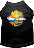 Pet Dog & Cat Screen Printed Shirt, "Tennessee Trippy Peaks"