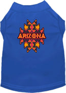 Pet Dog & Cat Screen Printed Shirt, "Arizona Navajo Tribal"